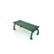 Frog Furnishings Green 4' Heritage Backless Bench with Green Frame PB 4GREGFHERBAC - alternate 1